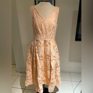 Nanette Lepore size 10 Peach Pink Cocktail Dress